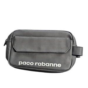 Paco Rabanne Toiletry Bag, Cosmetic Bag, Travel Pouch, Travel Bag, Packing,Black